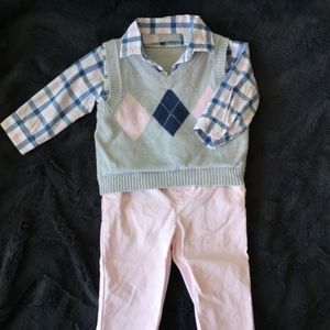 2pc baby boy outfit.